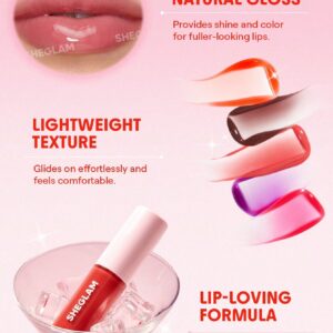 تینت لب روغنی شیگلم مدل Tinted Lip Oil رنگ Day Dreamer