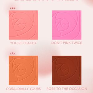 رژگونه شیگلم مدل پودری رنگ Coraldially Yours
