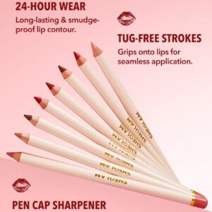 خط لب شیگلم مدل Fact Lip Liner رنگ Misty Rose