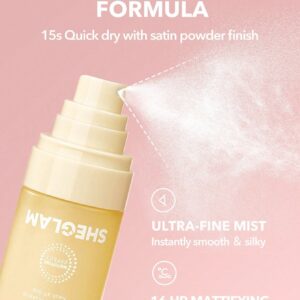 اسپری فیکس شیگلم مدل زرد Matt fresh