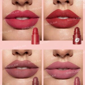 رژلب 4 طبقه شیگلم رنگ Pink Petal Stack