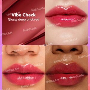 رژلب شیگلم مدل Mirror Kiss رنگ Vibe Check