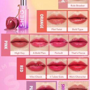 رژلب شیگلم مدل Mirror Kiss رنگ Vibe Check