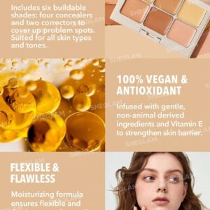 پالت کانسیلر شیگلم multi fix مدل Dulce De Leche
