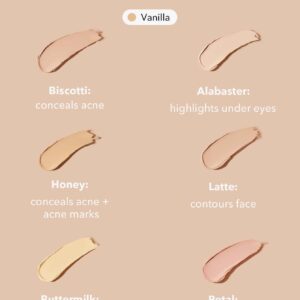 پالت کانسیلر شیگلم multi fix مدل Vanilla