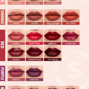 رژلب مایع مات شیگلم رنگ Cosmopolitan