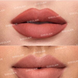 رژلب مایع مات شیگلم رنگ Naked Brunch
