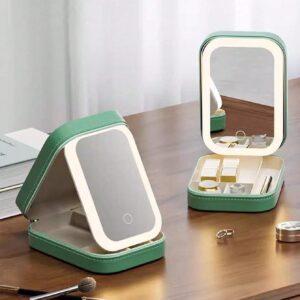 کیف آرایشی با آیینه ال ای دی