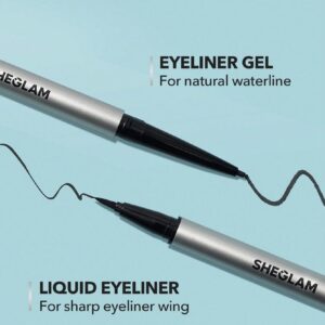 خط چشم دو سر شیگلم مدل On Line Dual Eyeliner