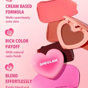 رژگونه قلبی شیگلم رنگ Cherish