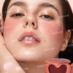 رژگونه قلبی شیگلم رنگ Romance
