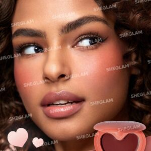 رژگونه قلبی شیگلم رنگ Romance