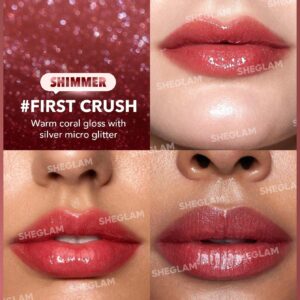 لیپ پلامپر شیگلم شاین رنگ First Crush