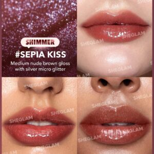 لیپ پلامپر شیگلم شاین رنگ Sepia Kiss