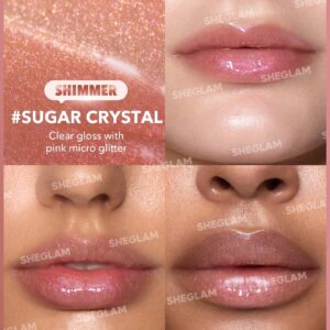 لیپ پلامپر شیگلم شاین رنگ Sugar Crystal
