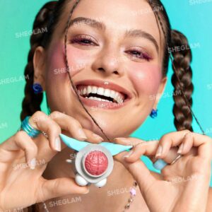 رژگونه شیگلم مدل ریک اند مورتی رنگ Baby Pink