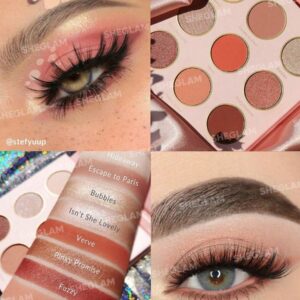پالت سایه 9 رنگ شیگلم مدل Rose Code