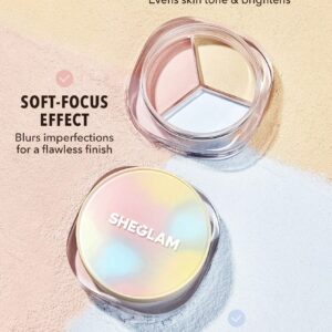 پودر فیکس شیگلم مدل سه رنگ Radiance Ring 3-in-1