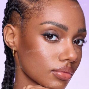 قلم حالت دهنده طبیعی ابرو دو سر شیگلم مدل Real Flow رنگ Ebony