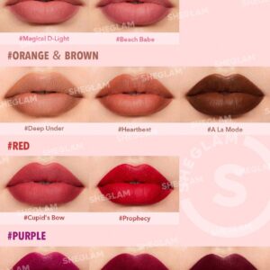 رژلب شیگلم مدل استارلایت رنگ Bold Berry