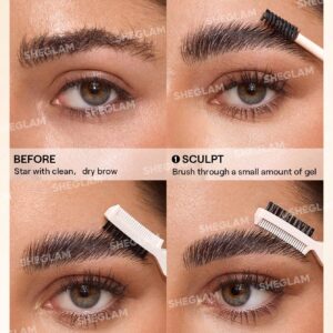 ژل ابرو شیگلم مدل لمینت ابرو BROW LAMINATION