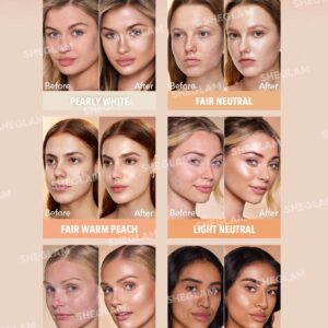 تستر کرم پودر و هایلایتر مایع گلو میکسر شیگلم sunburst glow mixer رنگ Light