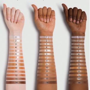 تستر کرم پودر و هایلایتر مایع گلو میکسر شیگلم sunburst glow mixer رنگ Light