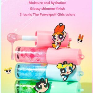 لیپ گلاس شاین دار شیگلم مدل دختران قدرتمند Powerpuff Girls رنگ Blossom