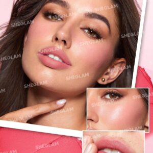 رژلب و رژگونه 3 طبقه شیگلم مدل Very Cherry