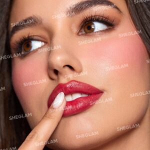 رژلب و رژگونه 3 طبقه شیگلم مدل Very Cherry