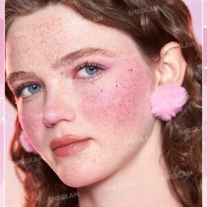 رژگونه پودری صورتی خرسی شیگلم رنگ Feb-U-Lous