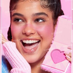 رژگونه پودری صورتی خرسی شیگلم رنگ Feb-U-Lous