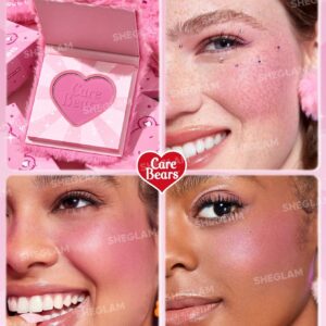 رژگونه پودری صورتی خرسی شیگلم رنگ Feb-U-Lous