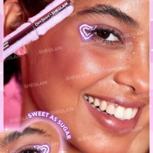 خط چشم شیگلم مدل خرسی رنگ بنفش Sweet As Sugar