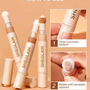 کانسیلر پد دار شیگلم رنگ Buttercream 7 BOOST CONCEALER BUTTERCREAM4 کانسیلر پد دار شیگلم رنگ Buttercream