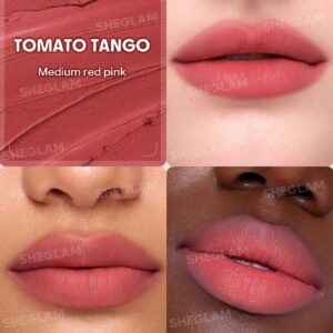 Alternative view of رژلب کاسه ای جیبی شیگلم مدل Bounce Putty رنگ Tomato Tango...