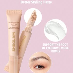 ژل ابرو شفاف شیگلم با دوام طولانی مدل Sheglam Brow Breakd... 8 Brow Breakdown Brow Gel 3 ژل ابرو شفاف شیگلم با دوام طولانی مدل Sheglam Brow Breakd...