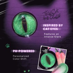 رژگونه شیگلم با قابلیت تغییر رنگ مدل زن گربه ای CATWOMAN ... 10 CATWOMAN SHEGLAM Black Cat Color Changing Blush 4 رژگونه شیگلم با قابلیت تغییر رنگ مدل زن گربه ای CATWOMAN ...