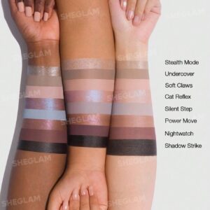 پالت سایه شیگلم Feline Fatale مدل زن گربه ای CATWOMAN - خ... 12 CATWOMAN SHEGLAM Feline Fatale Palette 6 پالت سایه شیگلم Feline Fatale مدل زن گربه ای CATWOMAN - خ...