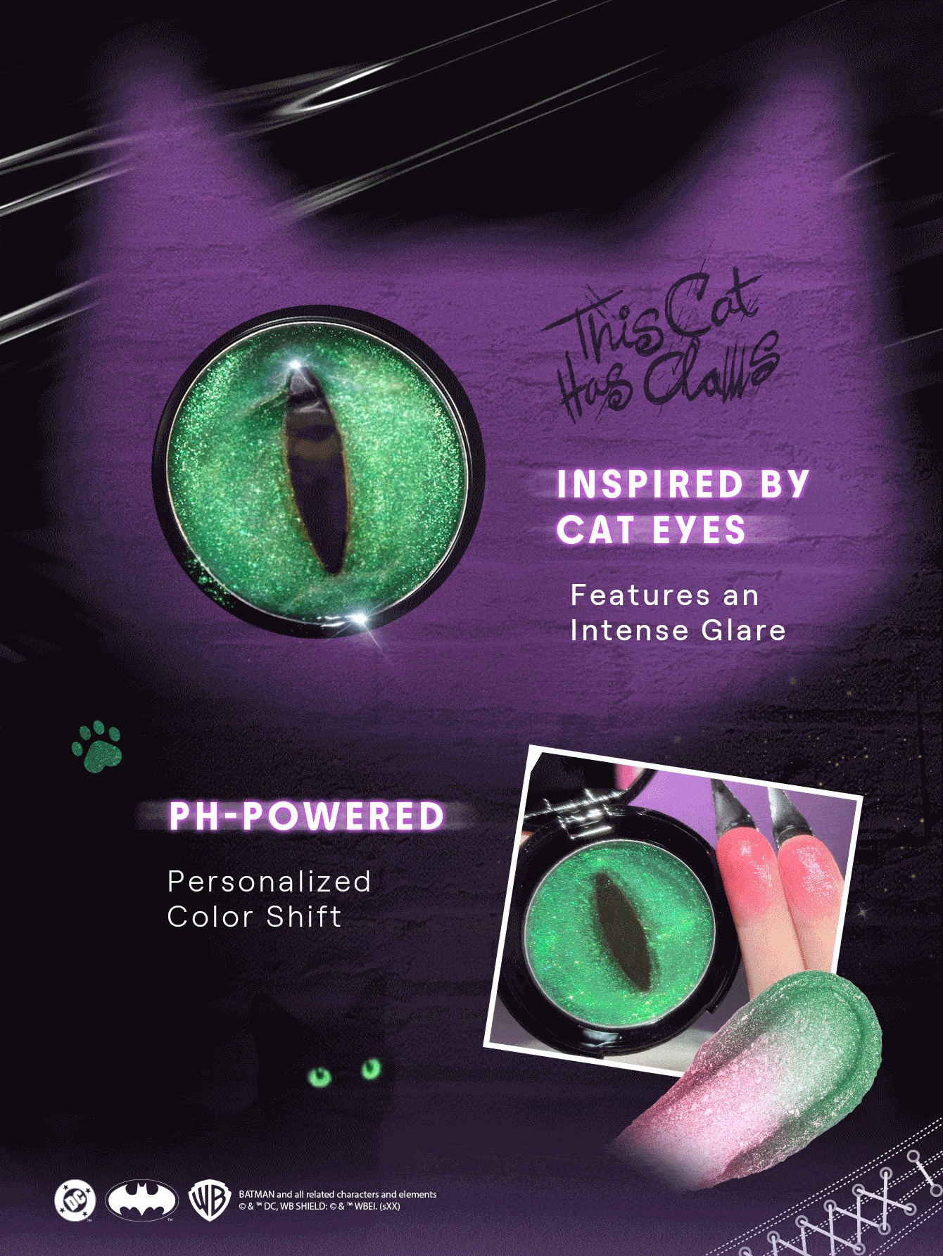 ست کلکسیونی لوازم آرایشی شیگلم مدل زن گربه ای CATWOMAN - ... 3 ست کلکسیونی لوازم آرایشی شیگلم مدل زن گربه ای CATWOMAN - ... - Image 3