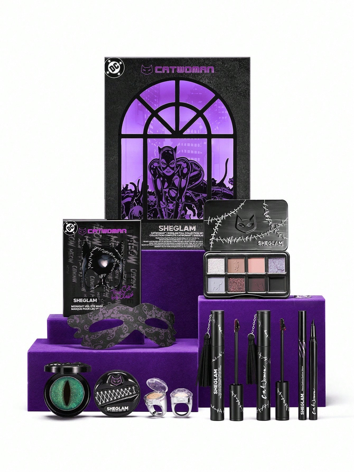 ست کلکسیونی لوازم آرایشی شیگلم مدل زن گربه ای CATWOMAN - ... 1 ست کلکسیونی لوازم آرایشی شیگلم مدل زن گربه ای CATWOMAN - ...