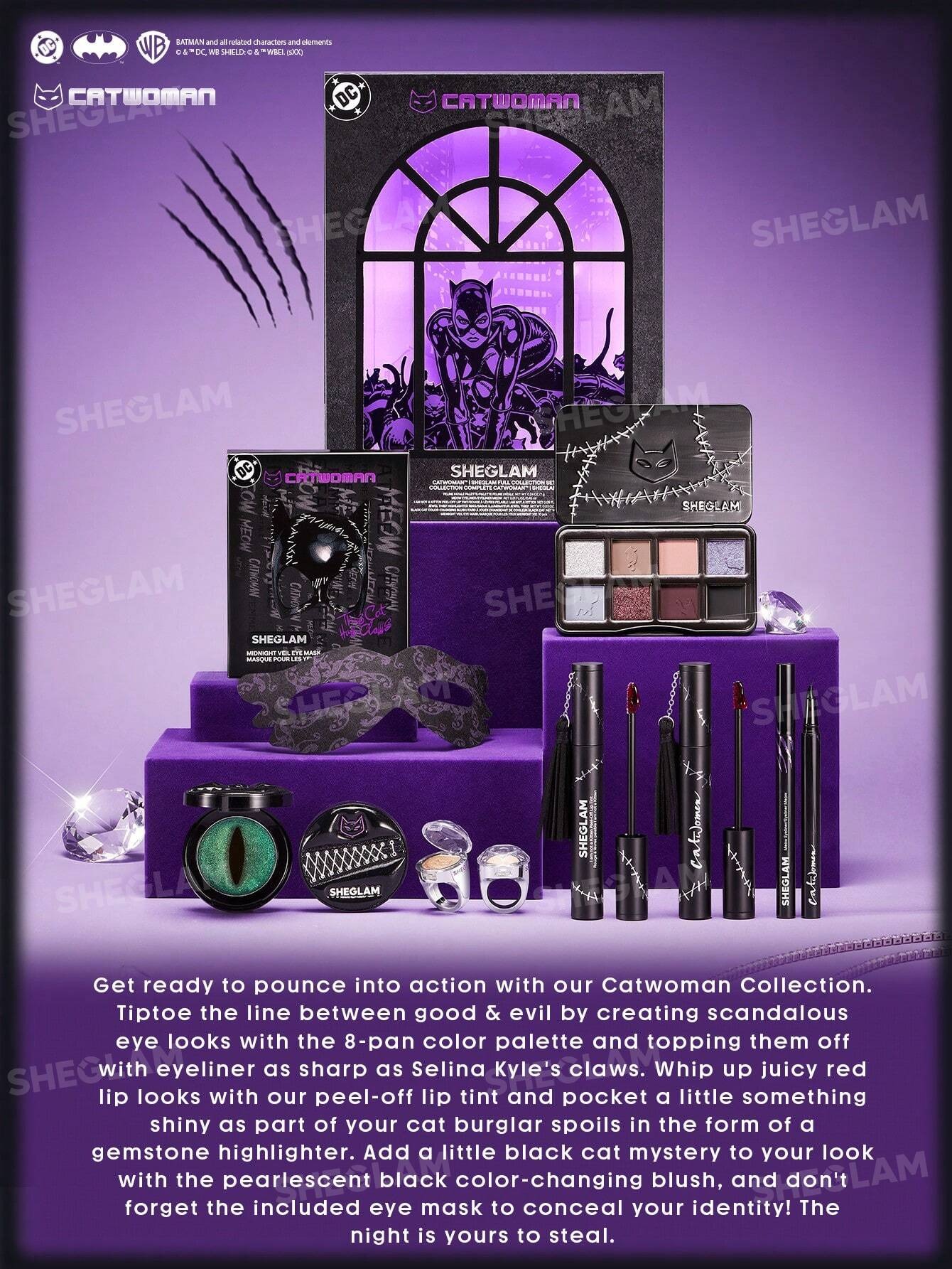 خط چشم ماژیکی شیگلم مدل Meow زن گربه ای CATWOMAN - خرید و... 7 خط چشم ماژیکی شیگلم مدل Meow زن گربه ای CATWOMAN - خرید و... - Image 7