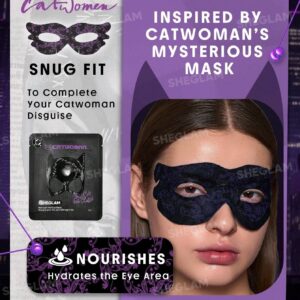Alternative view of ماسک دور چشم آبرسان شیگلم مدل Cat Woman Midnight Veil بست...
