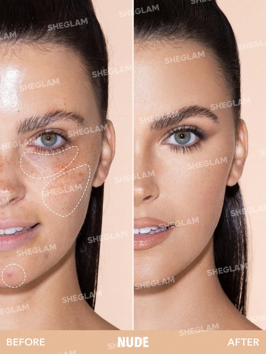 کانسیلر پد دار شیگلم رنگ Nude 2 کانسیلر پد دار شیگلم رنگ Nude - Image 2