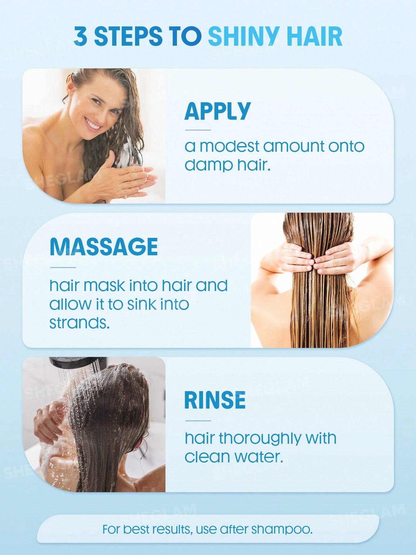 ماسک مو آبرسان نارگیل مغذی و مرطوب کننده شیگلم Coconut Sm... 6 ماسک مو آبرسان نارگیل مغذی و مرطوب کننده شیگلم Coconut Sm... - Image 6