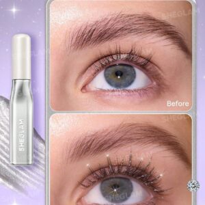 ریمل شاین گلیتری نقره ای شیگلم مدل Crystal Gaze Glitter M... 8 Crystal Gaze Glitter Mascara 2 ریمل شاین گلیتری نقره ای شیگلم مدل Crystal Gaze Glitter M...