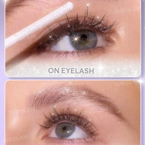 ریمل شاین گلیتری نقره ای شیگلم مدل Crystal Gaze Glitter M... 12 Crystal Gaze Glitter Mascara 6 ریمل شاین گلیتری نقره ای شیگلم مدل Crystal Gaze Glitter M...