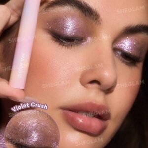 Alternative view of سایه چشم شیگلم Crystal Jelly مدل ژله ای استیکی رنگ Violet...