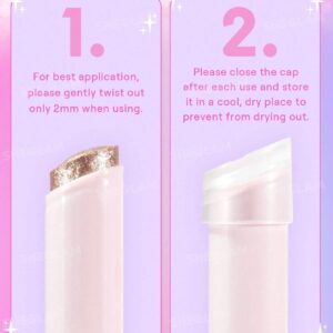 سایه چشم شیگلم Crystal Jelly مدل ژله ای استیکی رنگ Violet... 9 Crystal Jelly Glaze Stick Violet Crush 5 سایه چشم شیگلم Crystal Jelly مدل ژله ای استیکی رنگ Violet...