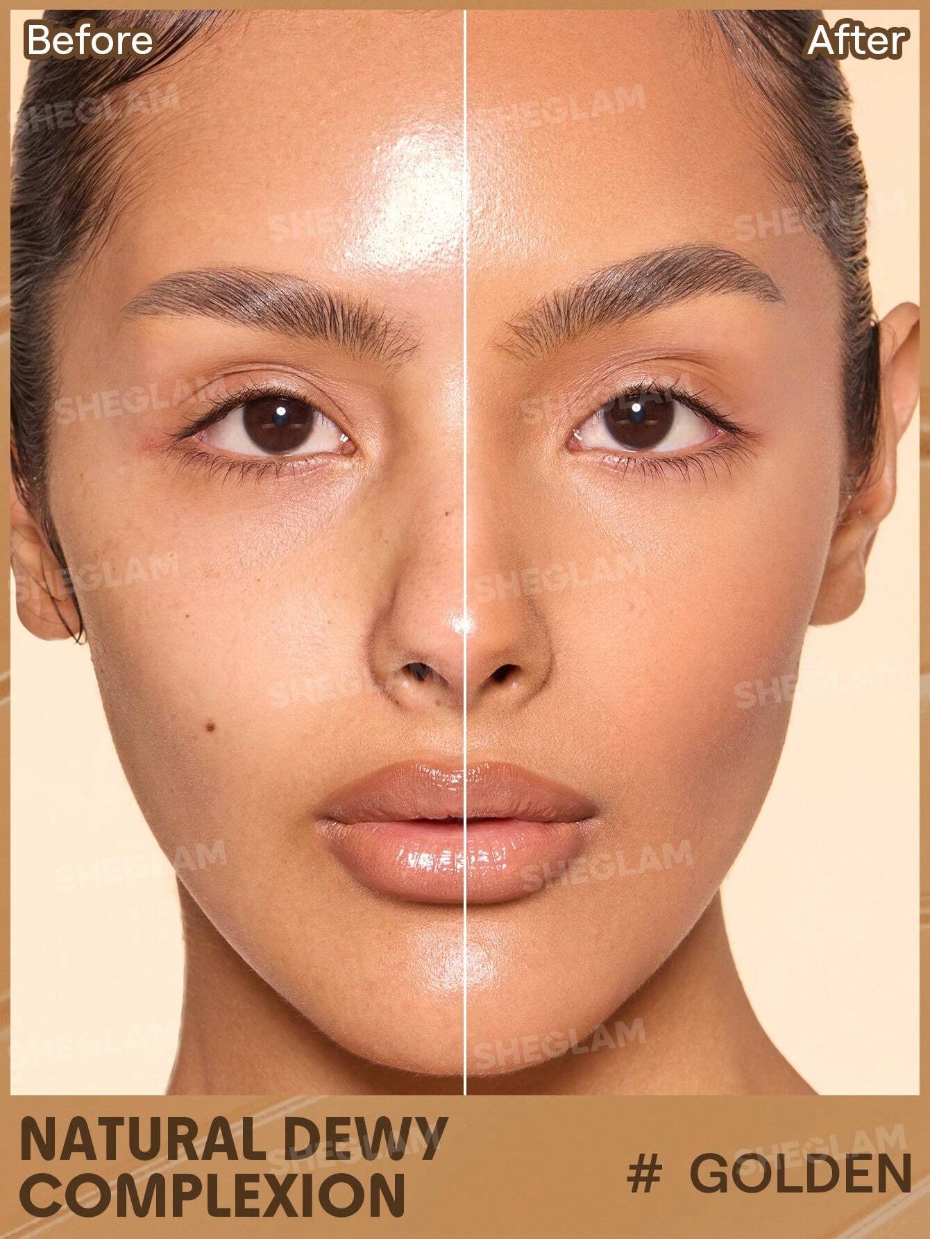 تینت پوست شیگلم Dew Don کرمپودری با SPF20 رنگ Golden - خر... 2 تینت پوست شیگلم Dew Don کرمپودری با SPF20 رنگ Golden - خر... - Image 2